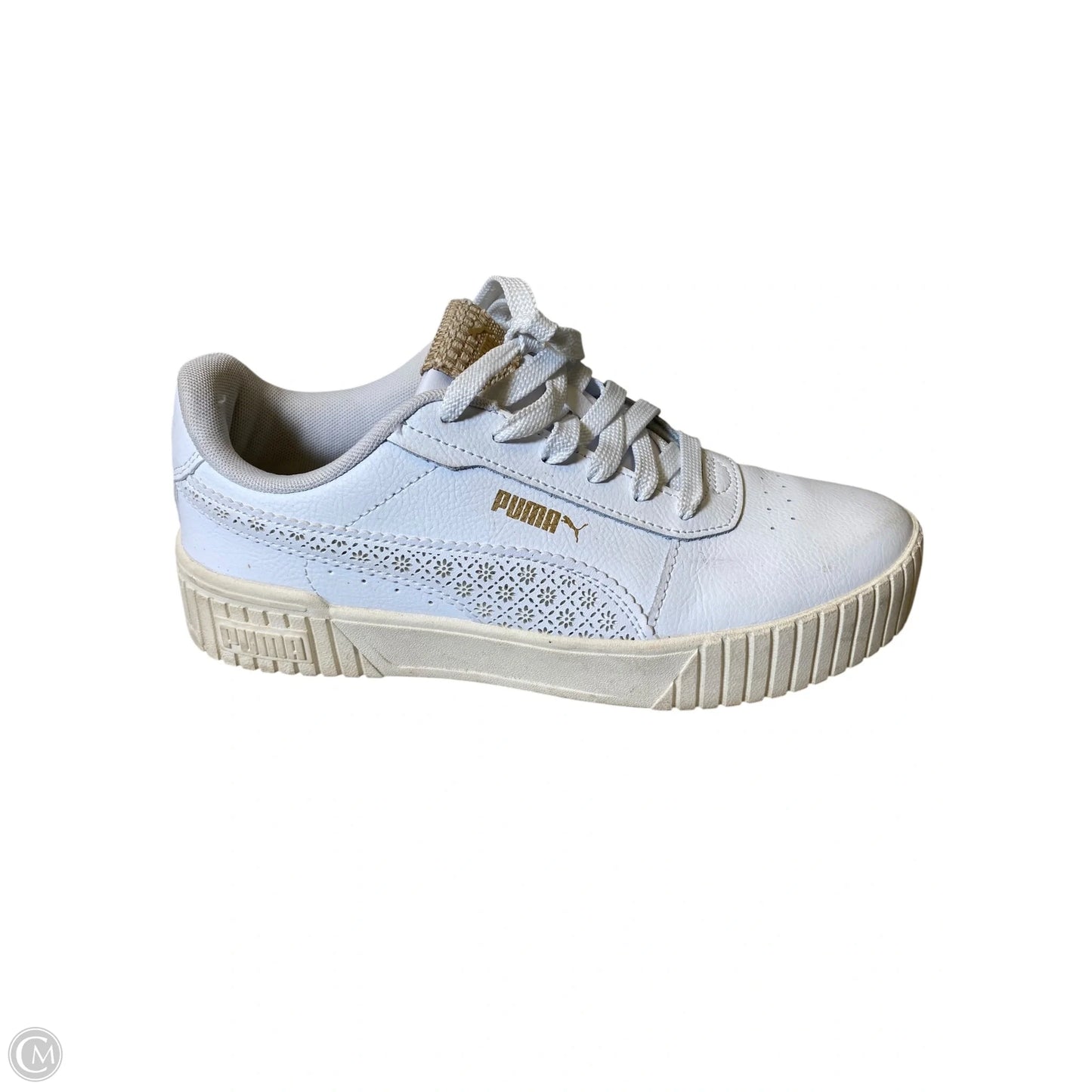 Shoes Athletic By Puma In White, Size: 8