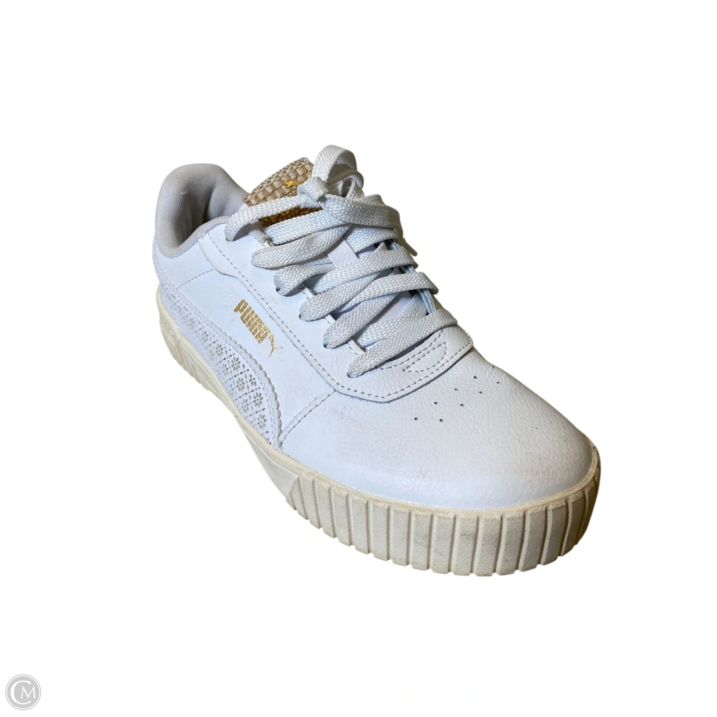 Shoes Athletic By Puma In White, Size: 8
