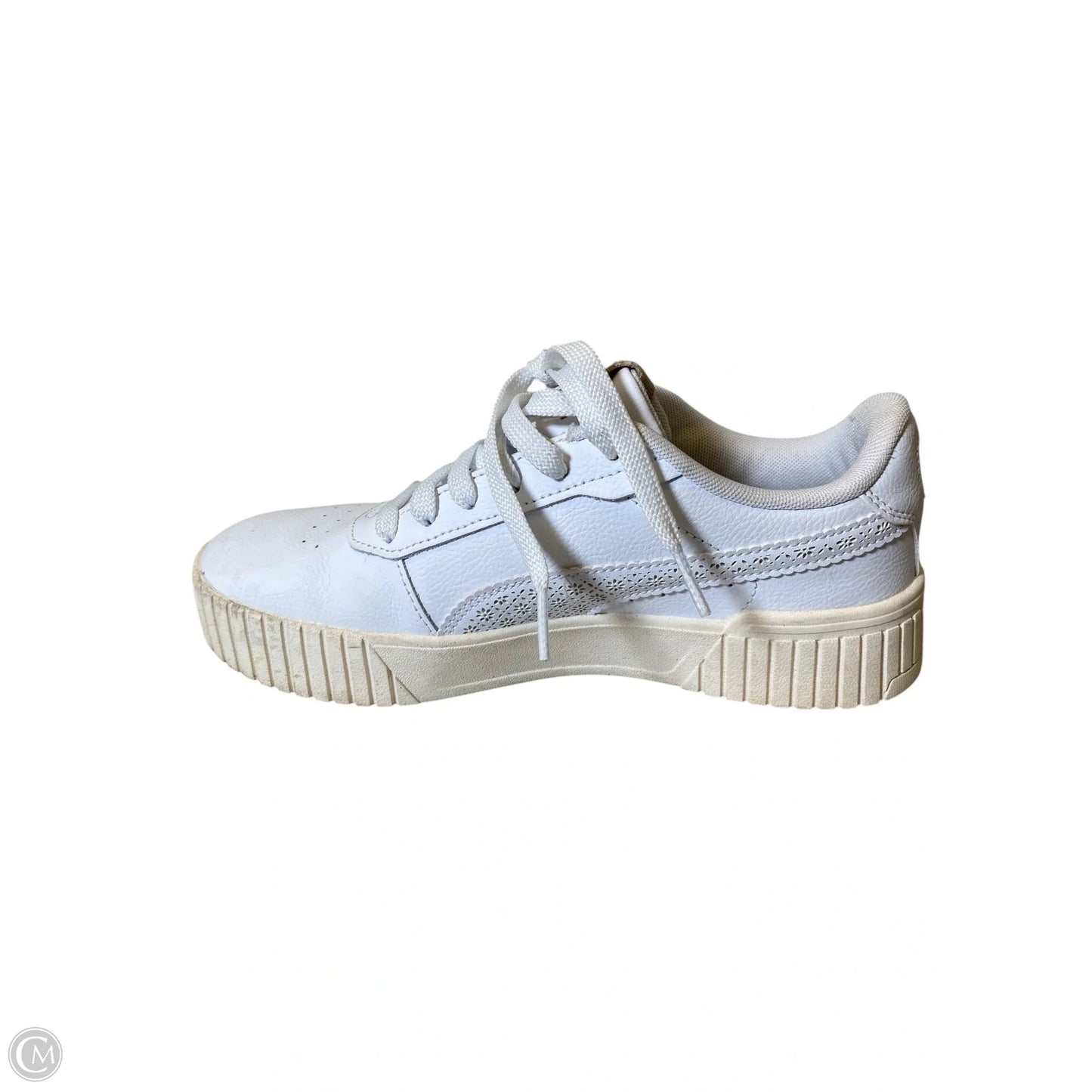 Shoes Athletic By Puma In White, Size: 8