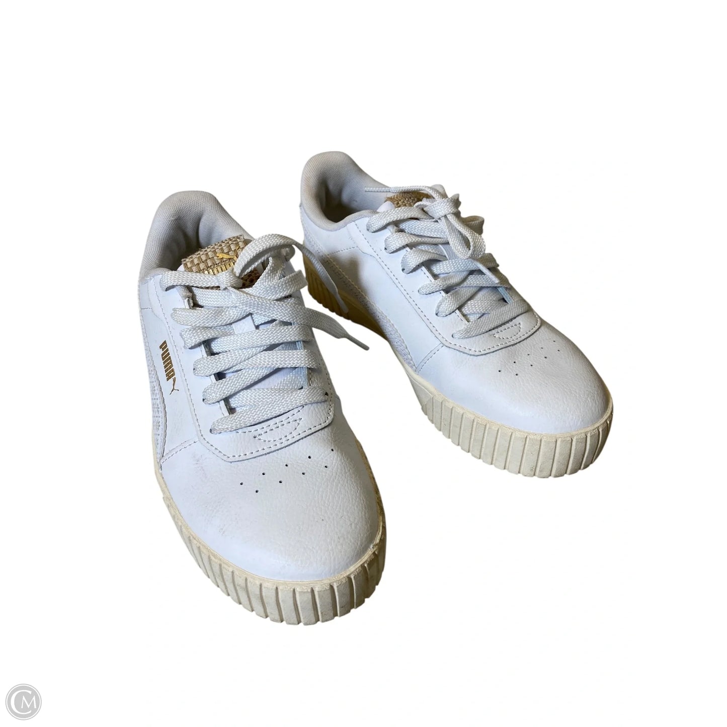 Shoes Athletic By Puma In White, Size: 8