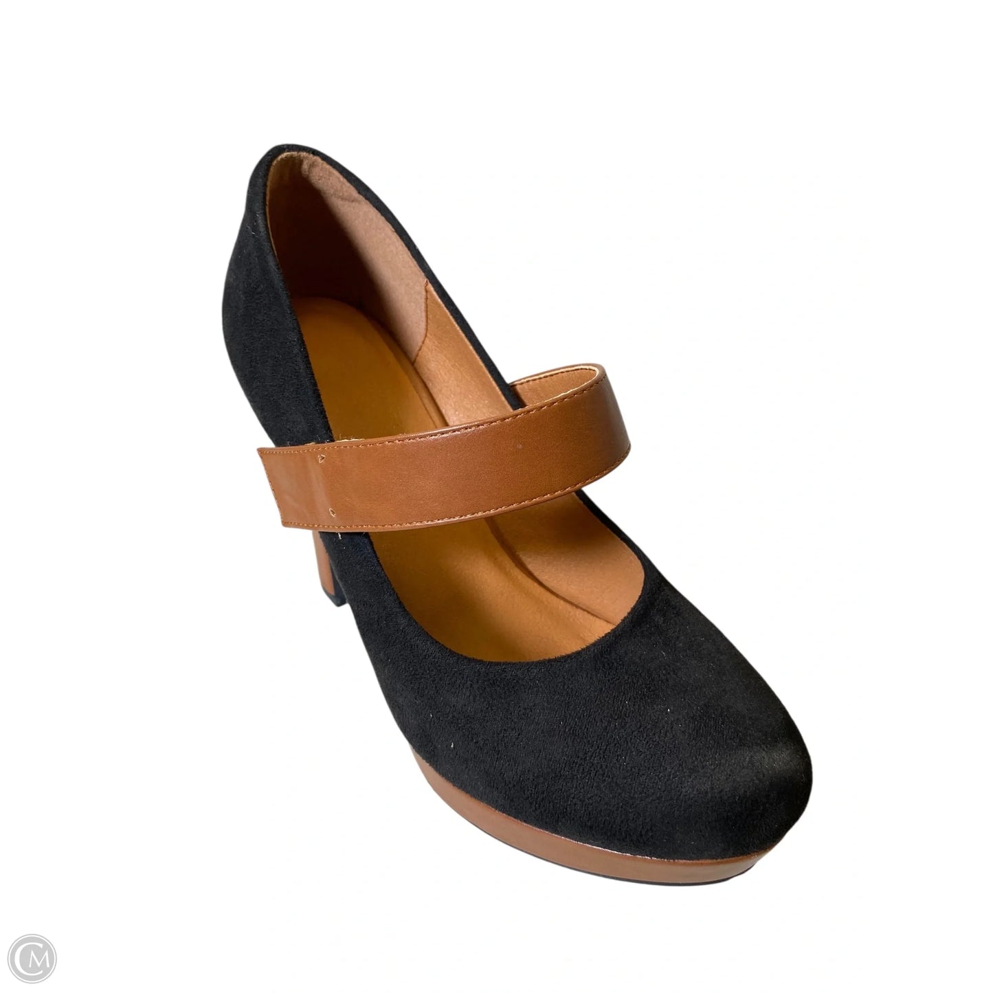 Shoes Heels Stiletto By Clothes Mentor In Black & Brown, Size: 8