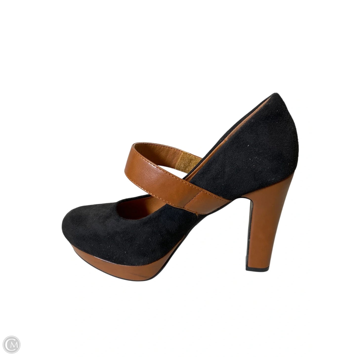 Shoes Heels Stiletto By Clothes Mentor In Black & Brown, Size: 8