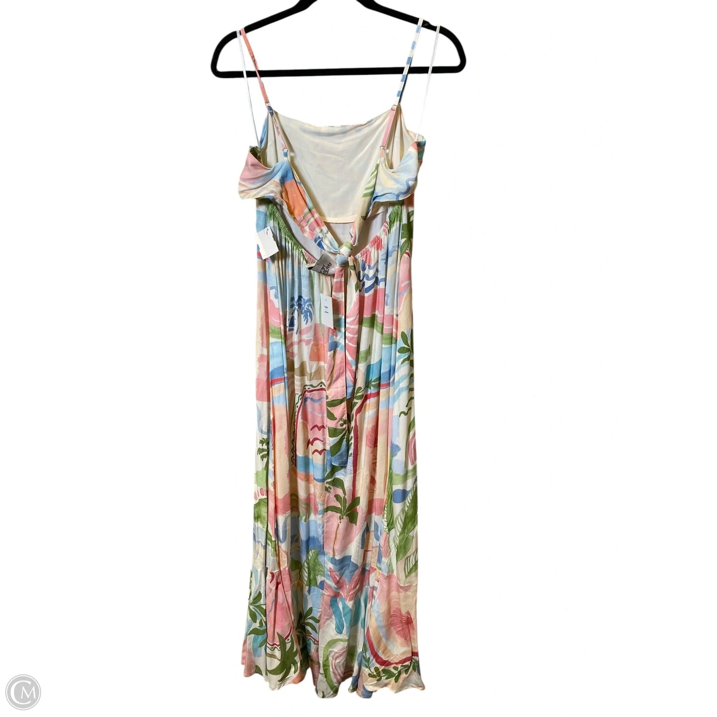 Dress Casual Maxi By Clothes Mentor In Multi-colored, Size: L