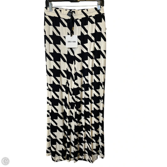 Pants Lounge By Agnes & Dora In Black & White, Size: XXXL