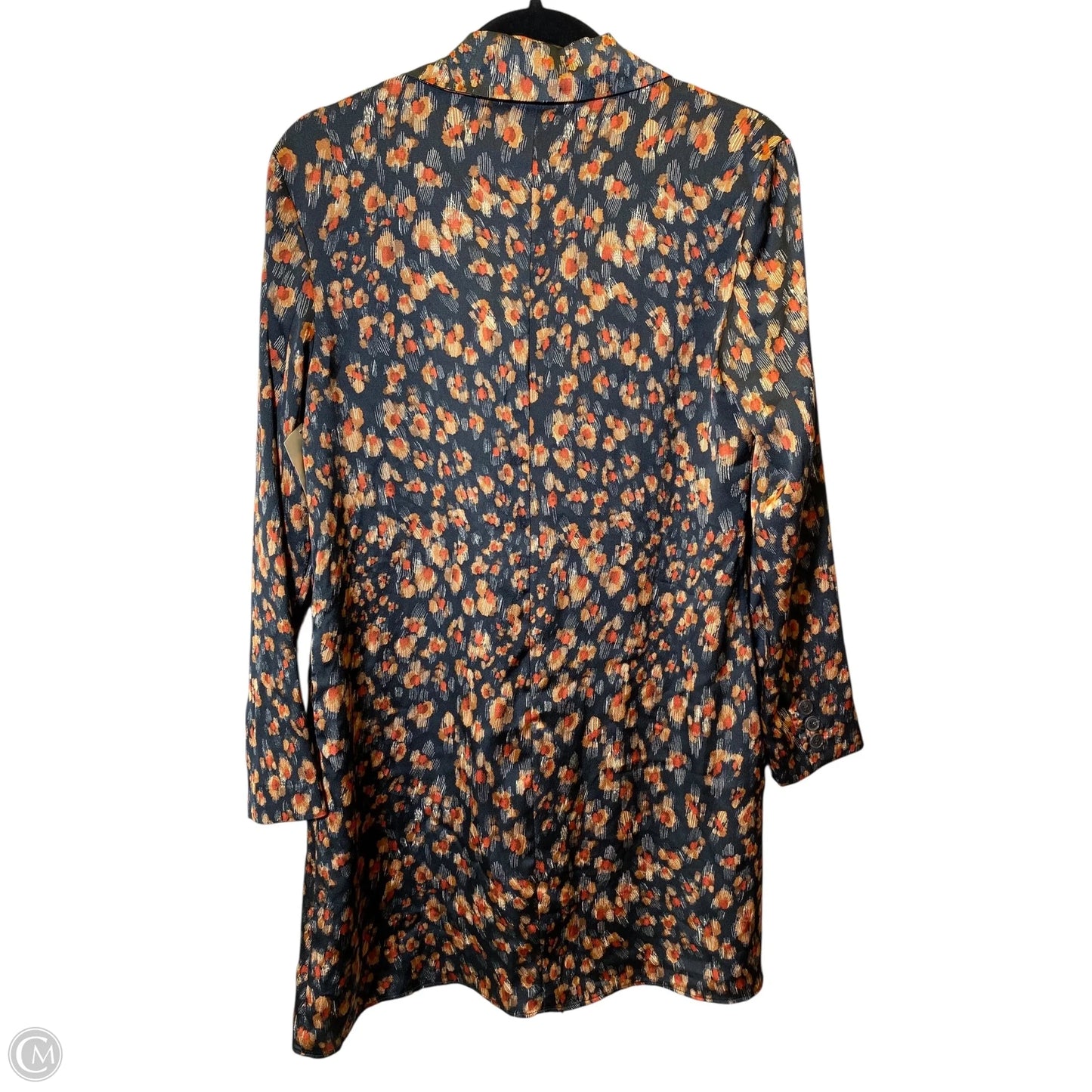 Tunic Long Sleeve By Zara Basic In Multi-colored, Size: M