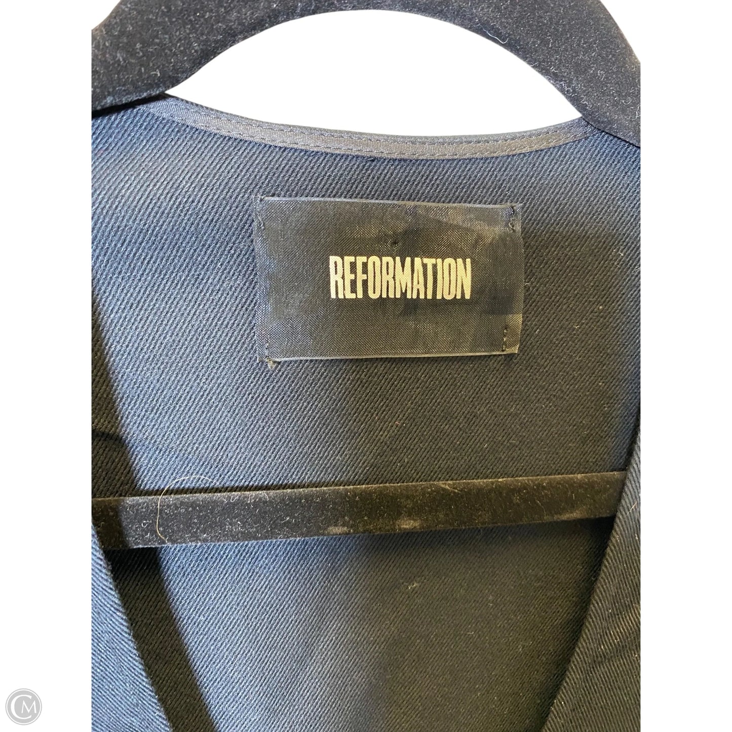 Dress Casual Short Designer By Reformation In Black, Size: 2