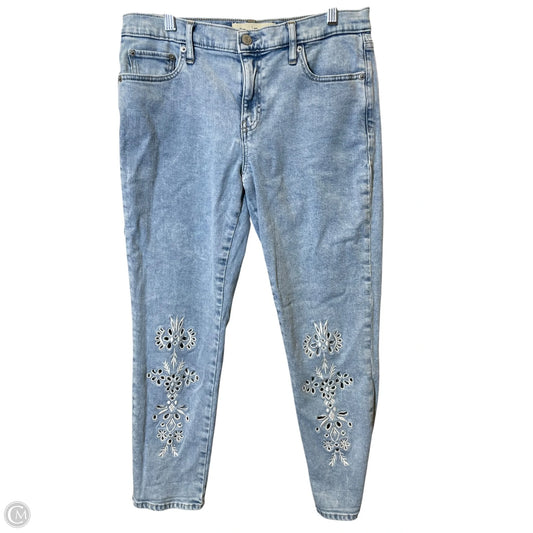 Jeans Cropped By Gap In Blue, Size: 8