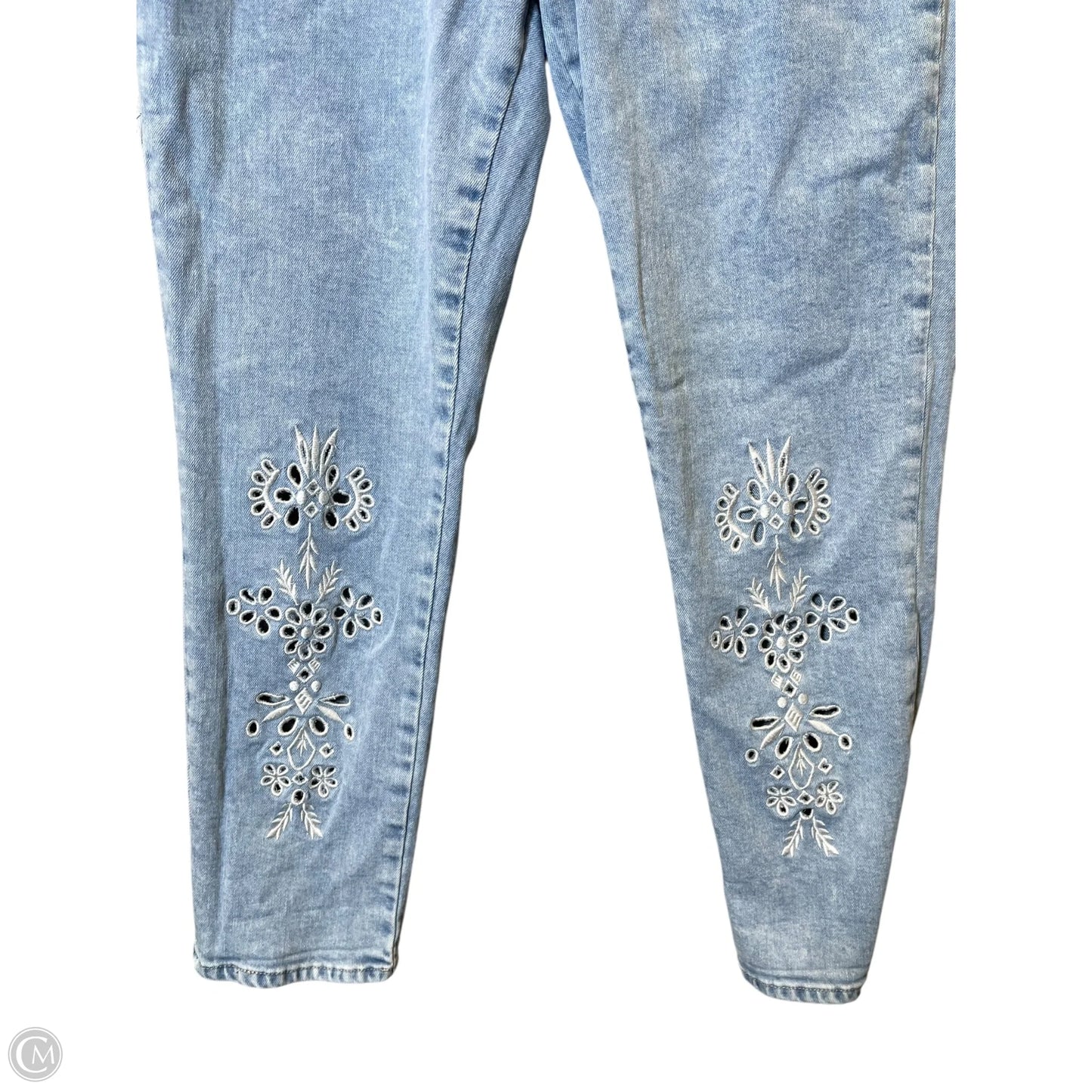 Jeans Cropped By Gap In Blue, Size: 8