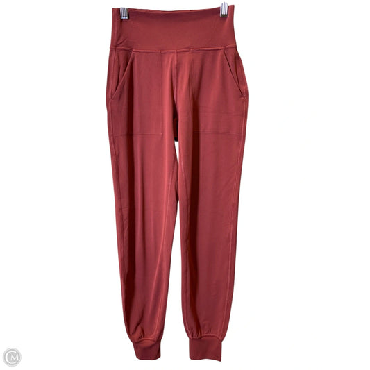 Athletic Leggings By Lululemon In Bronze, Size: 2