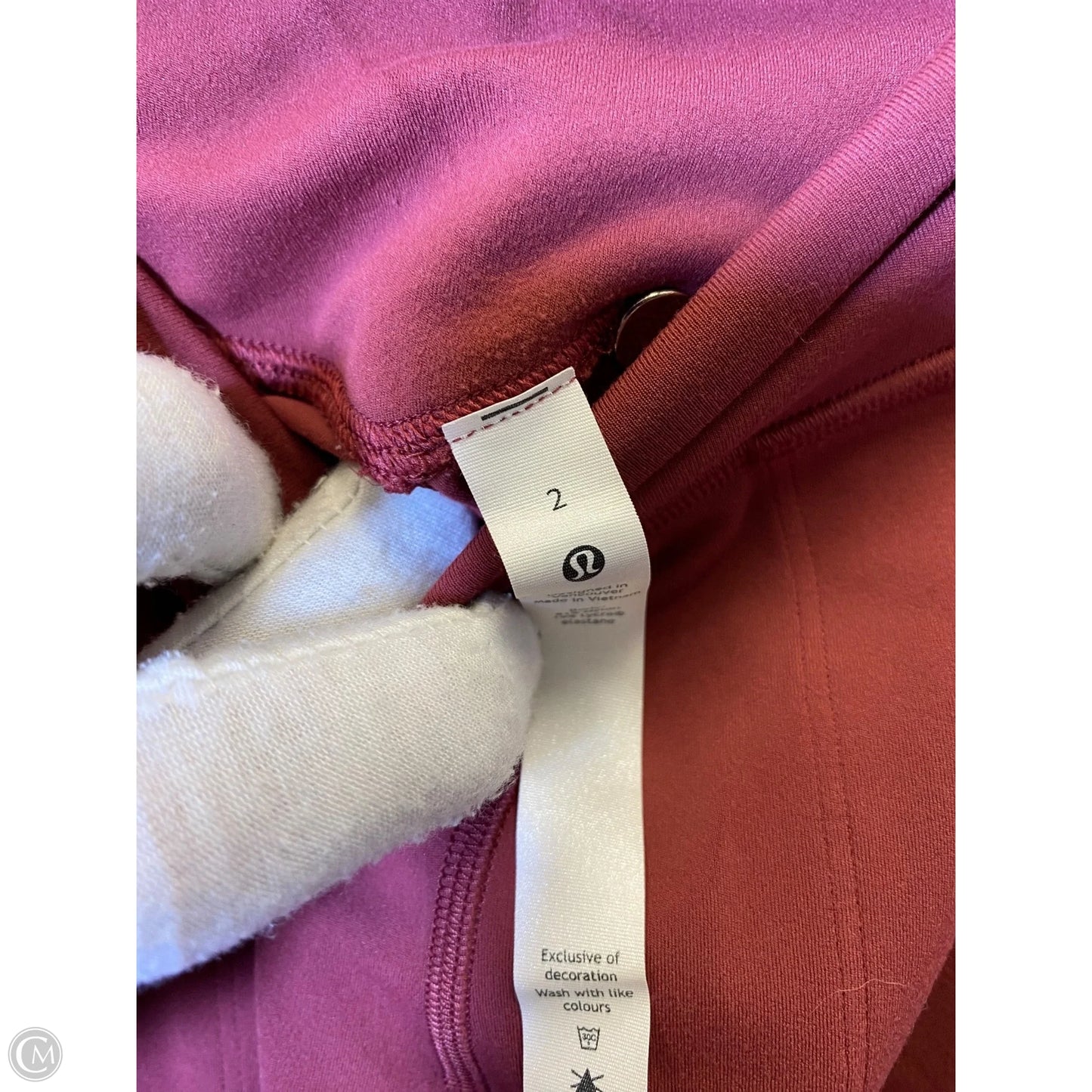 Athletic Leggings By Lululemon In Bronze, Size: 2