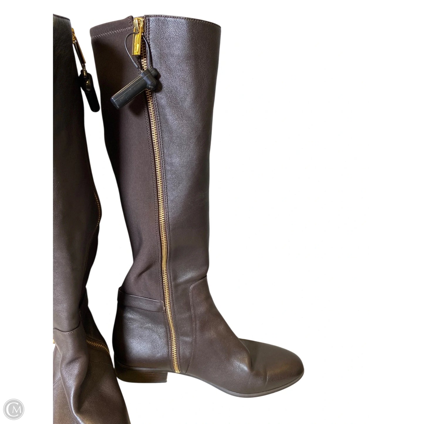 Boots Designer By Michael Kors In Brown, Size: 10