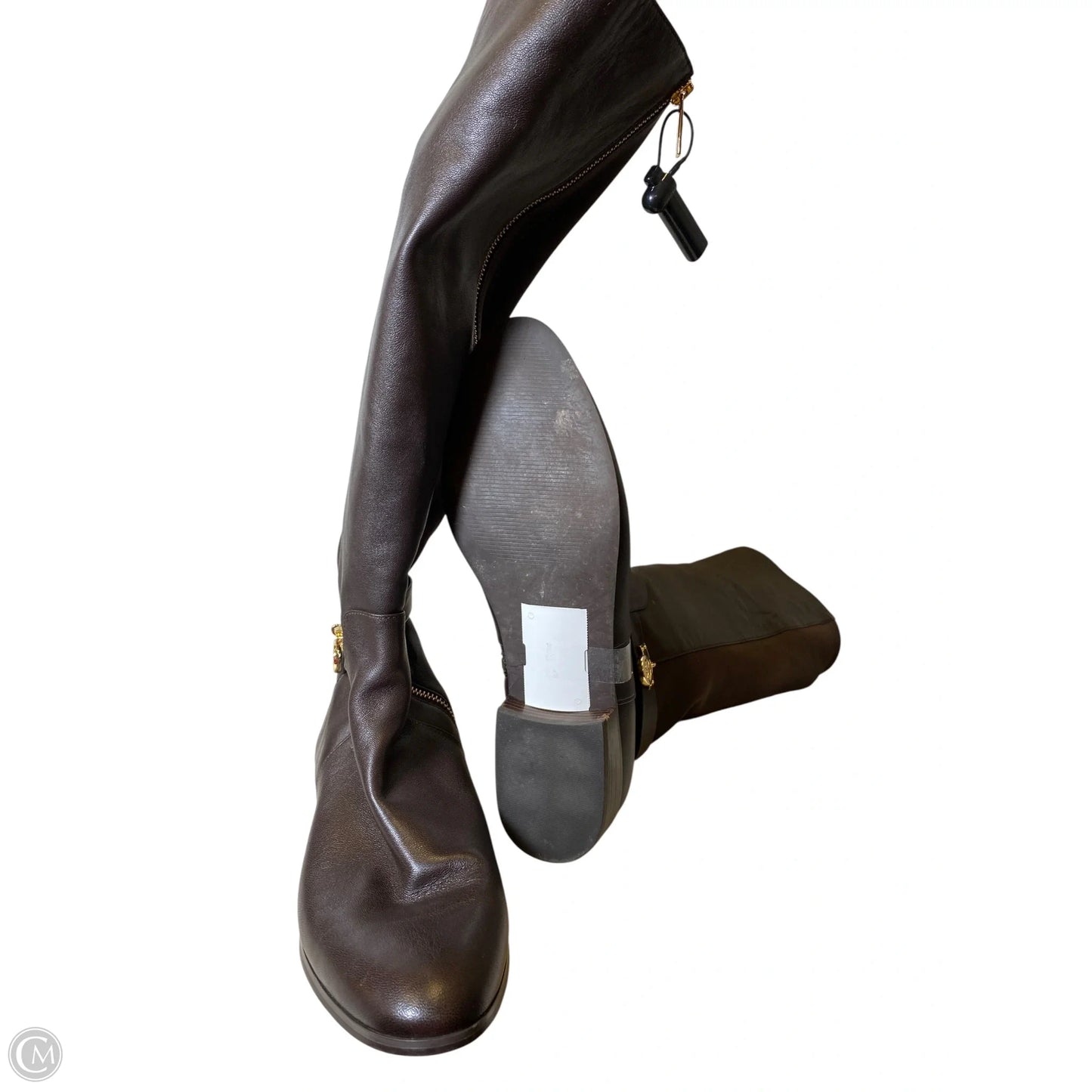 Boots Designer By Michael Kors In Brown, Size: 10