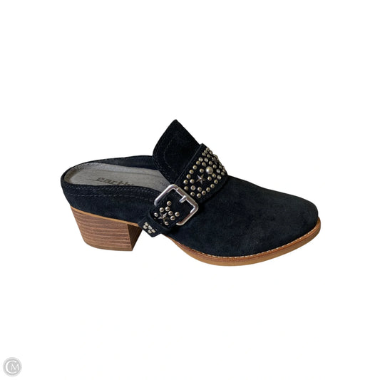 Shoes Heels Block By Earth In Black, Size: 6.5