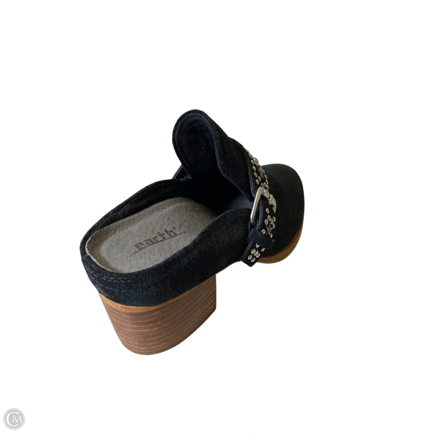 Shoes Heels Block By Earth In Black, Size: 6.5
