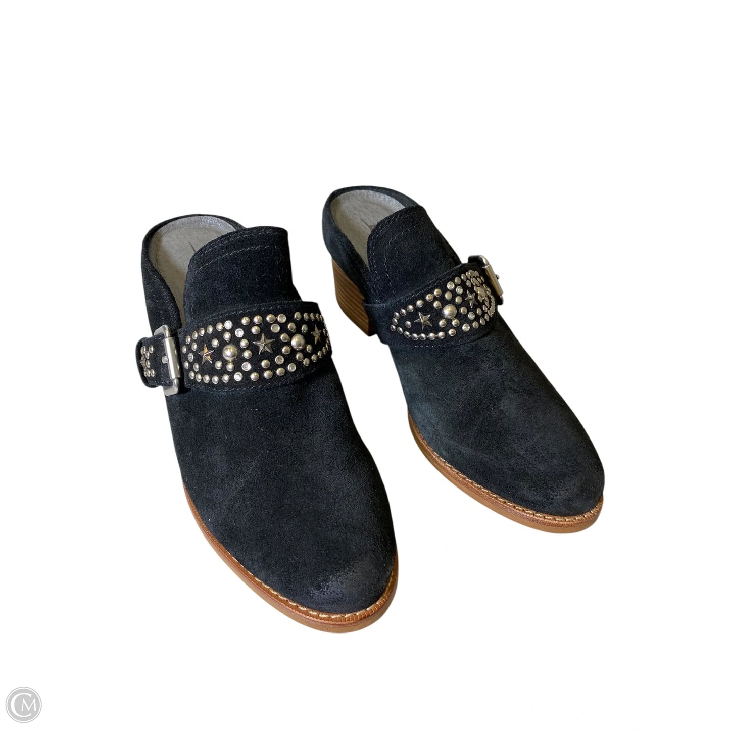 Shoes Heels Block By Earth In Black, Size: 6.5