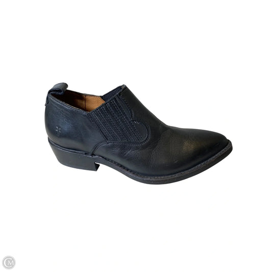 Boots Designer By Frye In Black, Size: 5.5