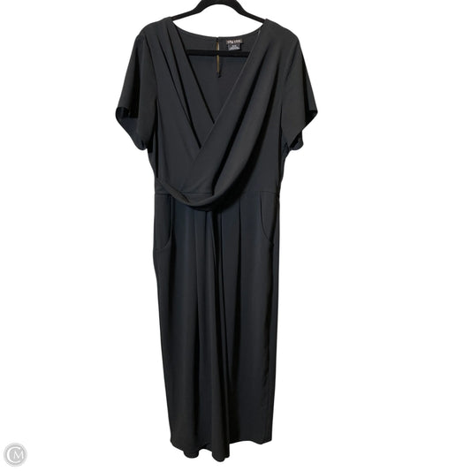 Jumpsuit By City Chic In Black, Size: 14