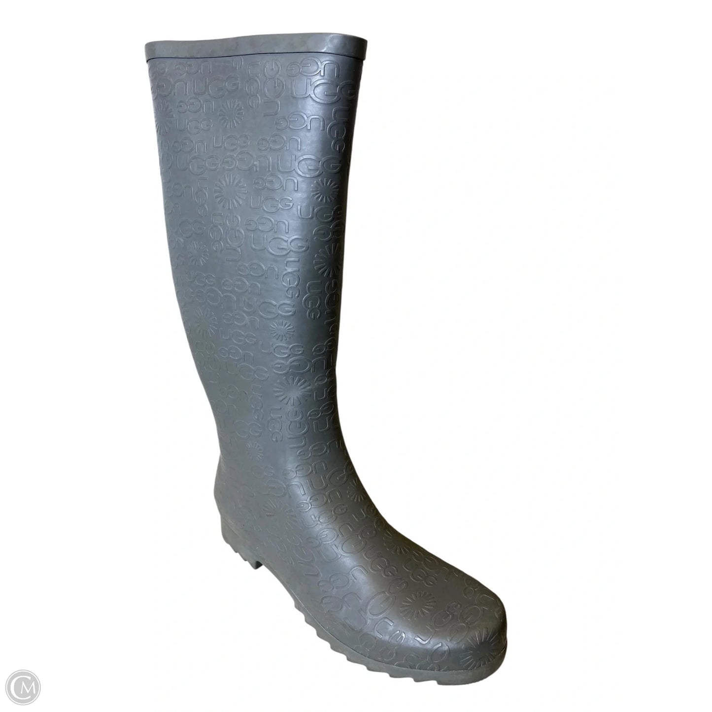 Boots Designer By Ugg In Grey, Size: 11