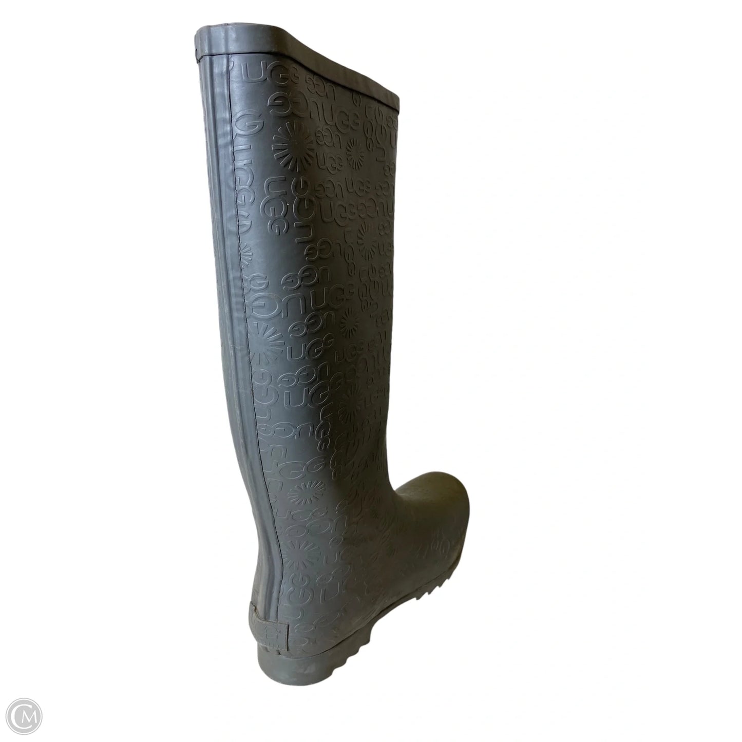 Boots Designer By Ugg In Grey, Size: 11