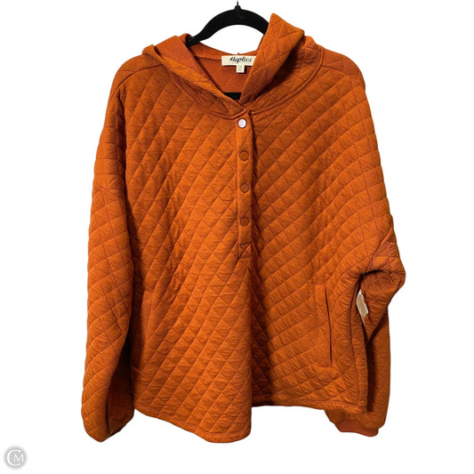 Sweater By Haptics In Brown, Size: 1x