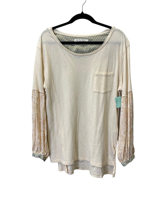 Beige Top Long Sleeve We The Free, Size S