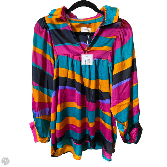 Top 3/4 Sleeve By Clothes Mentor In Multi-colored, Size: M