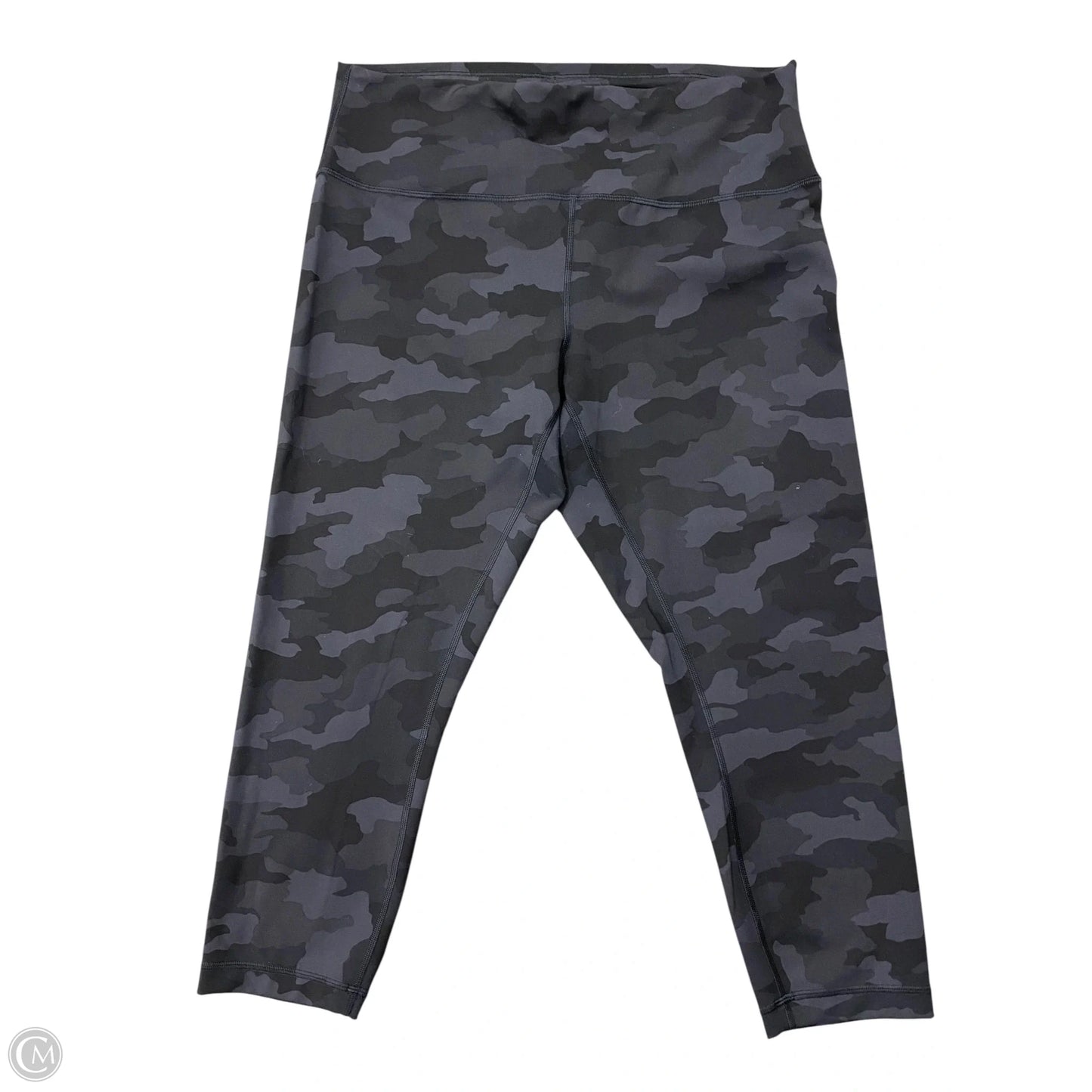 Athletic Leggings By Lululemon In Camouflage Print, Size: 16