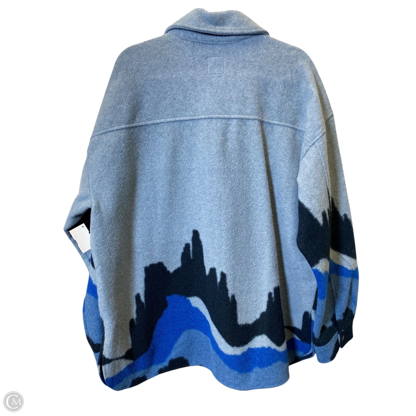 Sweater Cardigan By Wild Fable In Blue, Size: Xxl