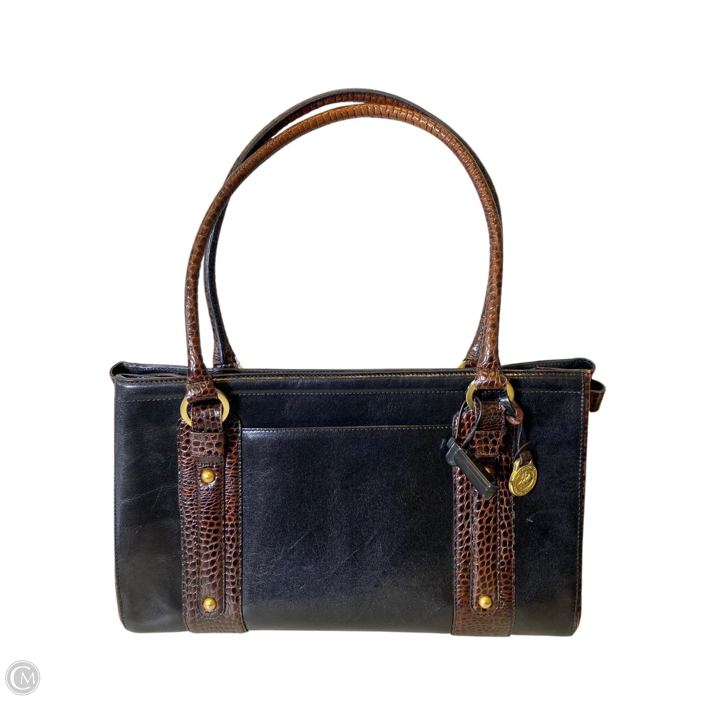 Handbag Designer By Brahmin, Size: Medium