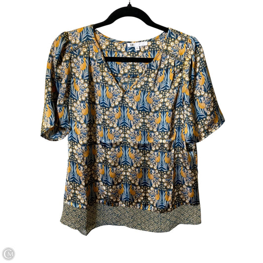 Top Short Sleeve By Dr2 In Multi-colored, Size: M