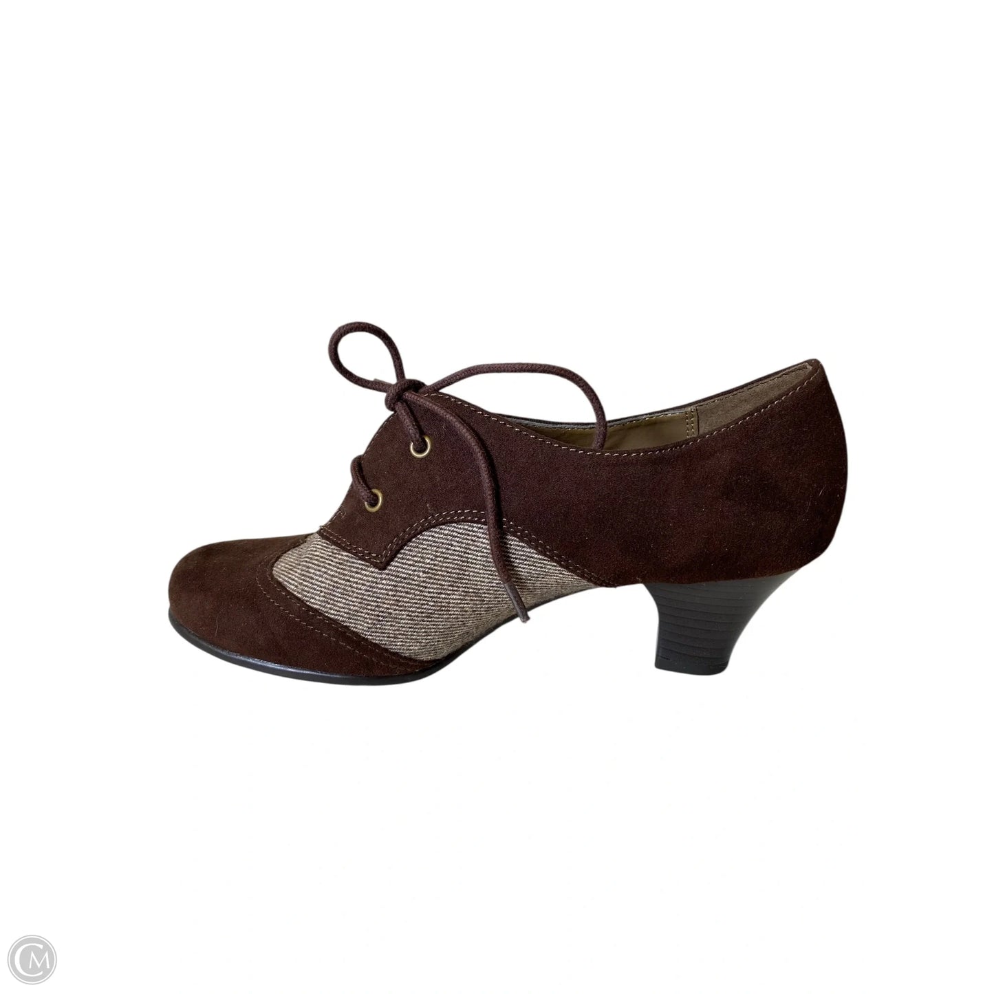 Shoes Heels Block By Aerosoles In Brown, Size: 6.5