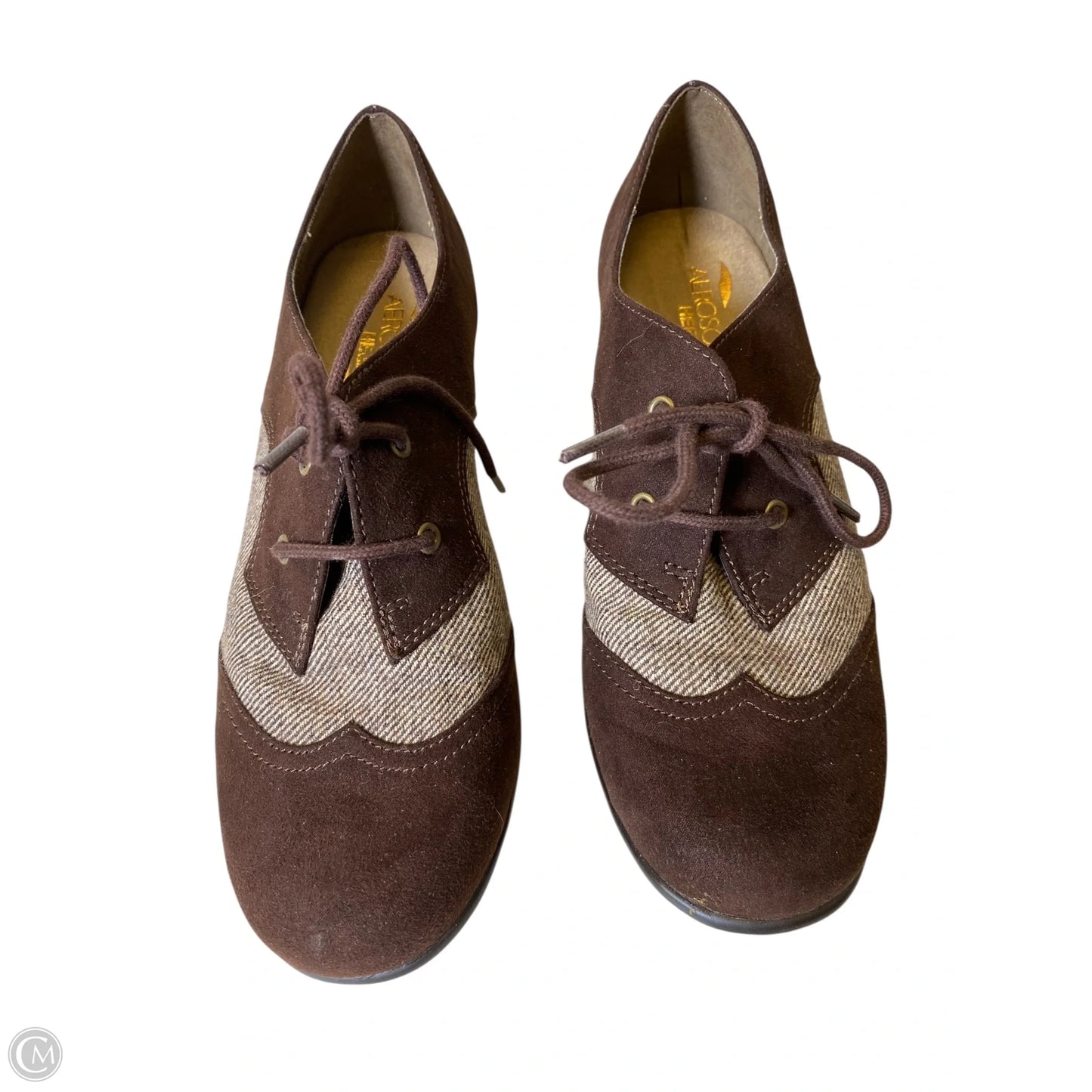 Shoes Heels Block By Aerosoles In Brown, Size: 6.5