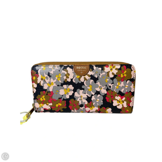 Wallet By Fossil, Size: Large
