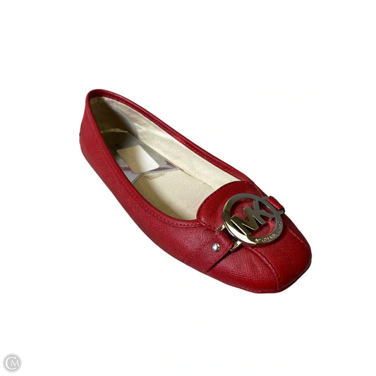 Shoes Designer By Michael Kors In Red, Size: 8