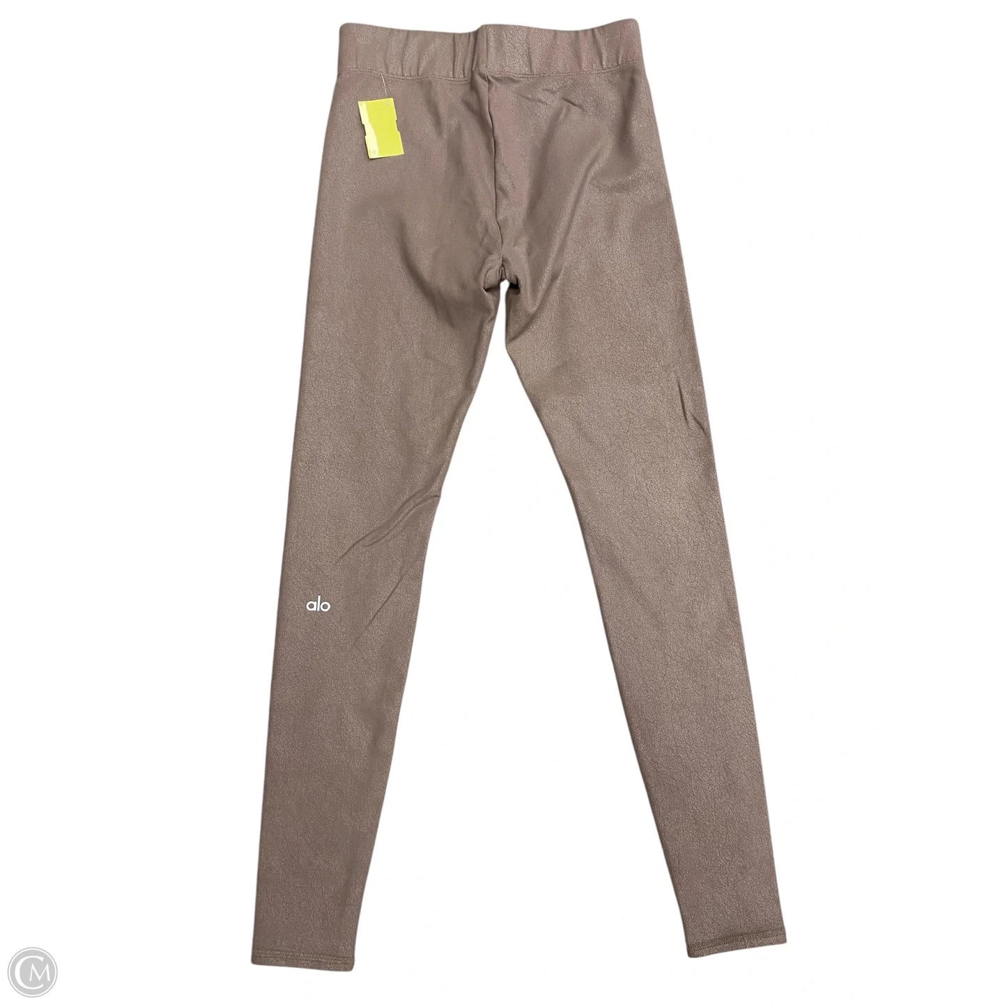 Athletic Leggings By Alo In Brown, Size: S