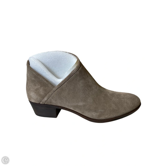 Boots Ankle Flats By Lucky Brand In Grey, Size: 12