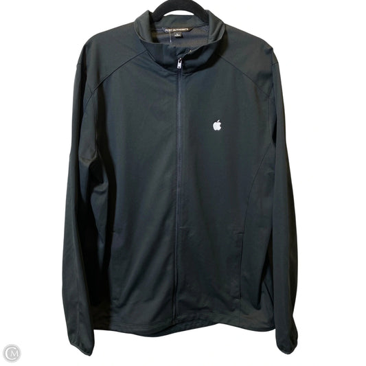 Jacket Windbreaker By Port Authority In Black, Size: L