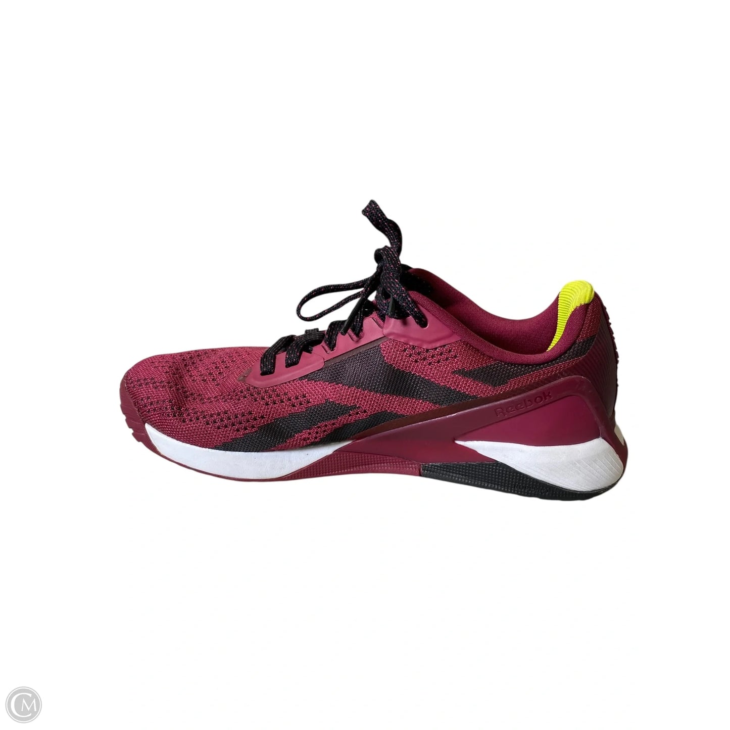 Shoes Athletic By Reebok In Maroon, Size: 9