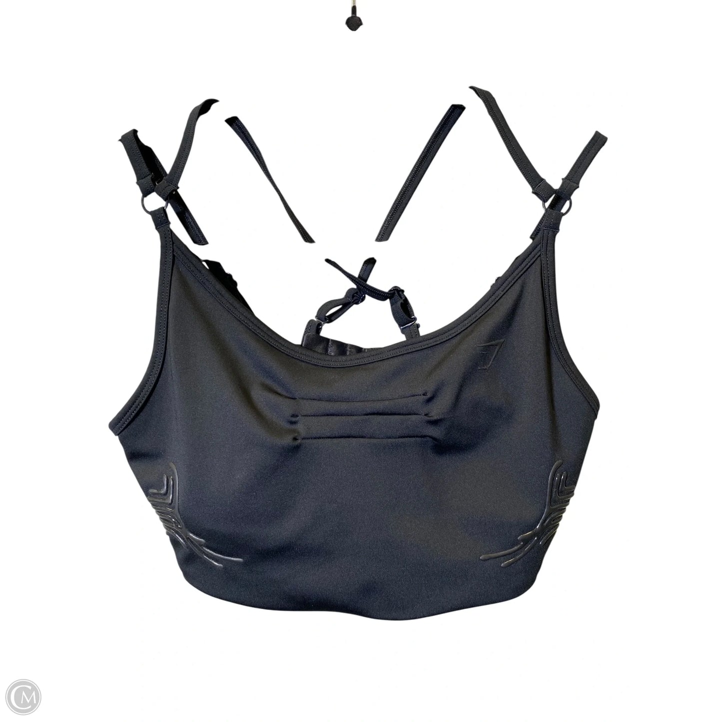 Athletic Bra By Gym Shark In Black, Size: L