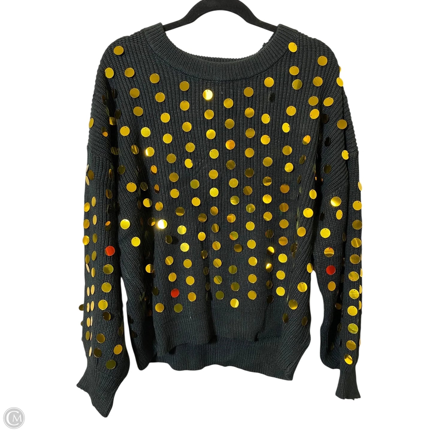 Sweater By Peach Love Cream California In Black, Size: S