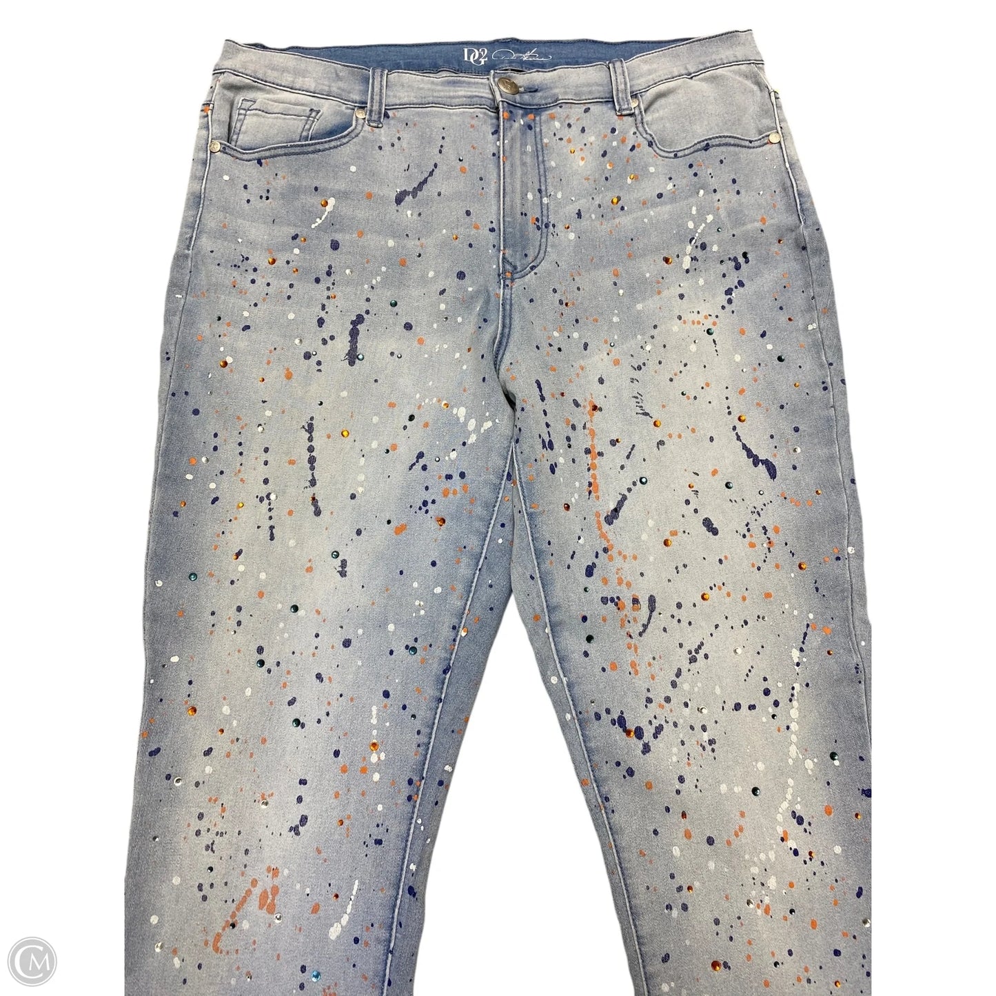 Jeans Straight By Dg2 In Multi-colored, Size: 18
