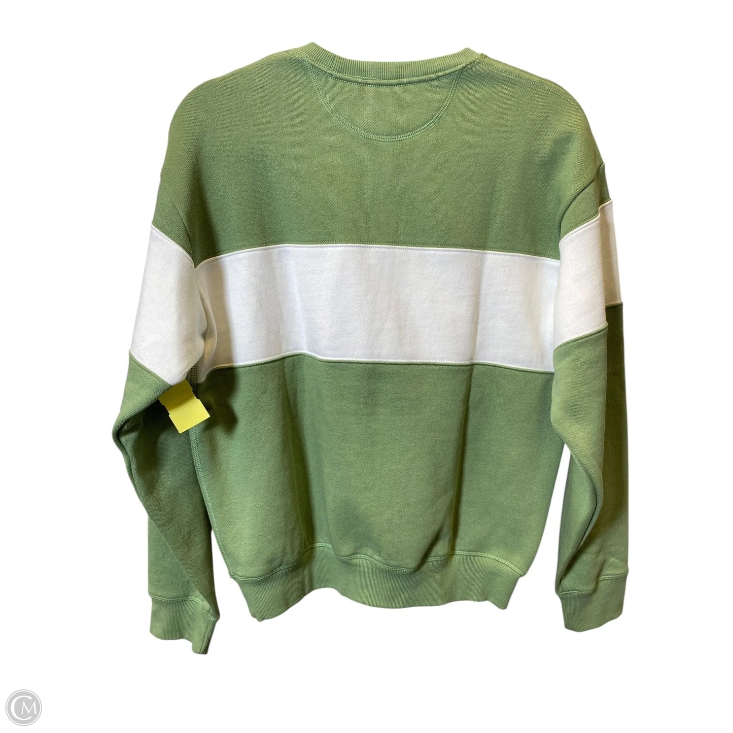 Athletic Sweatshirt Collar By Pink In Green, Size: S