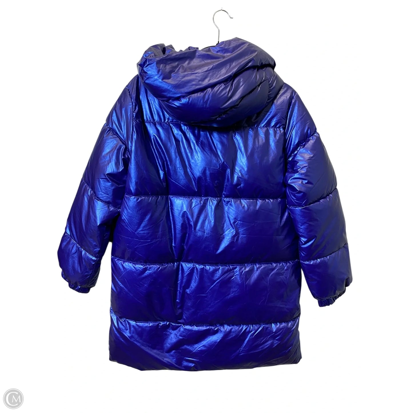 Jacket Puffer & Quilted By Clothes Mentor In Blue, Size: M