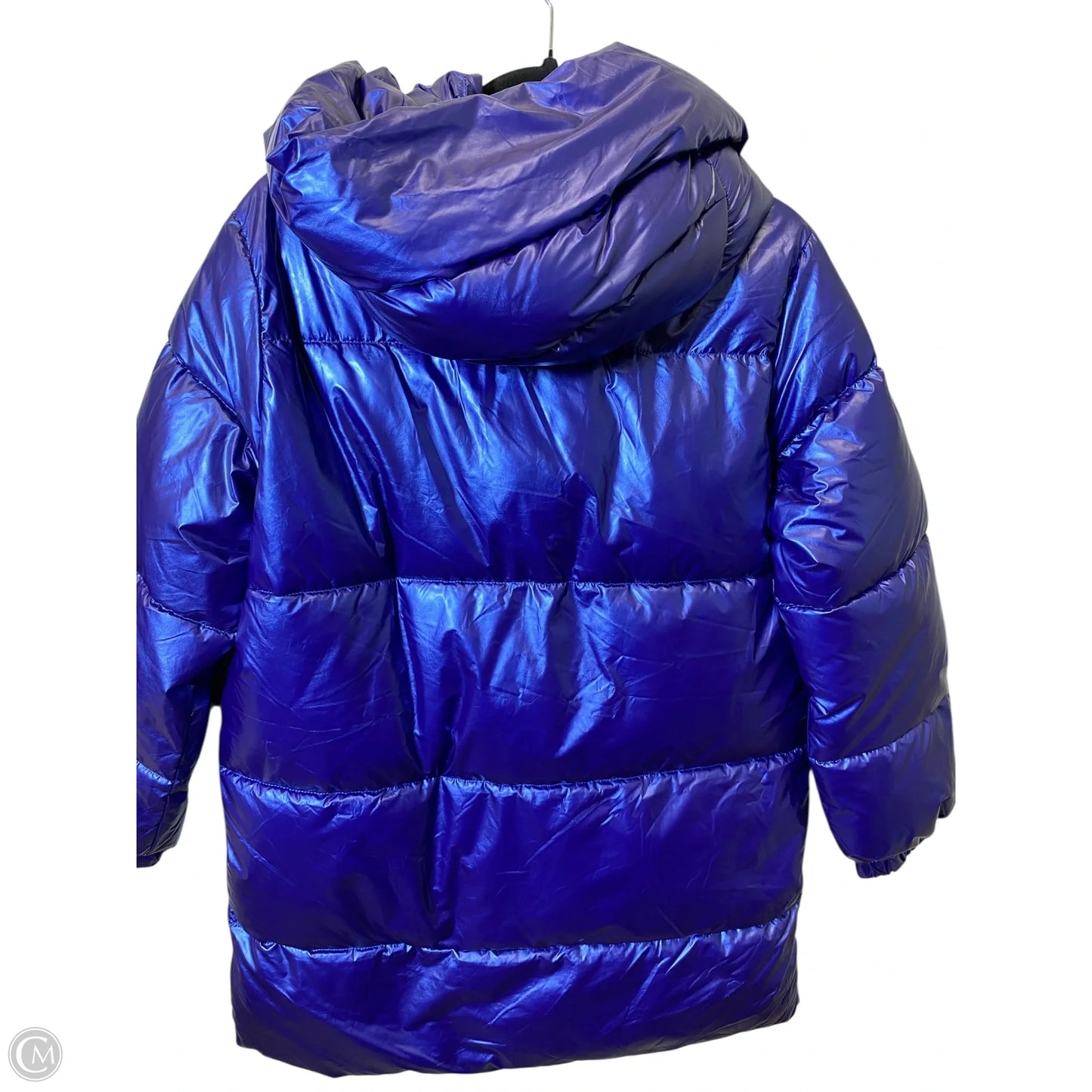 Jacket Puffer & Quilted By Clothes Mentor In Blue, Size: M