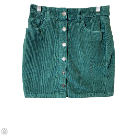 Skirt Mini & Short By Hollister In Green, Size: S