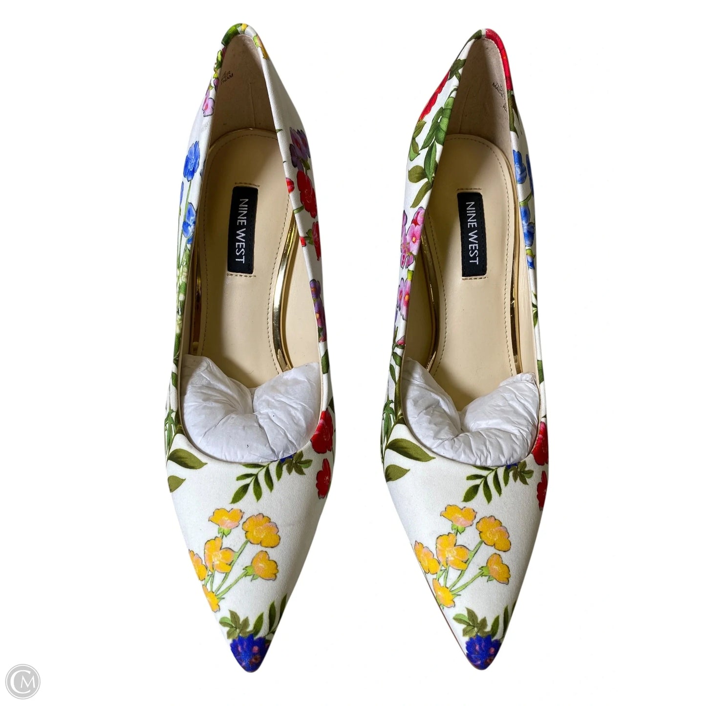 Shoes Heels Stiletto By Nine West In Multi-colored, Size: 7