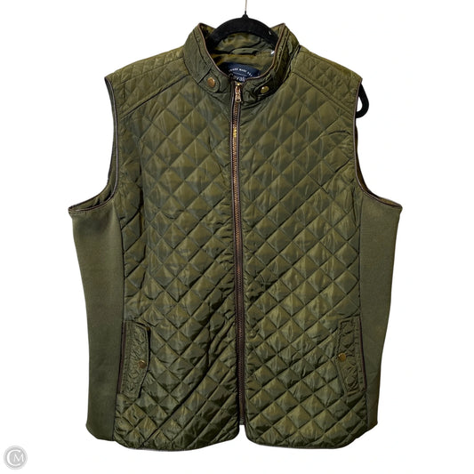 Vest Puffer & Quilted By Clothes Mentor In Green, Size: 2x