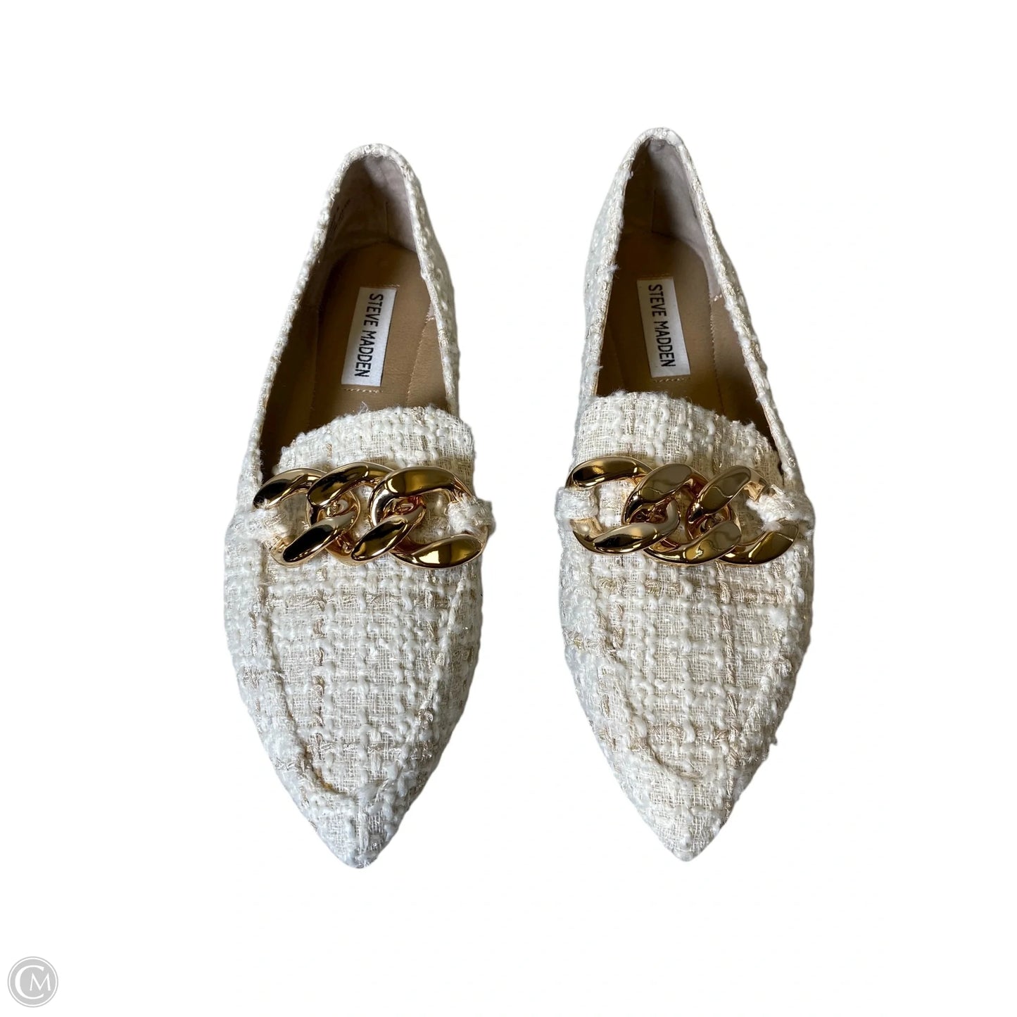 Shoes Flats By Steve Madden In Cream, Size: 8