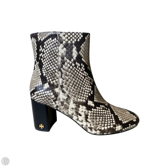 Boots Designer By Tory Burch In Snakeskin Print, Size: 8.5