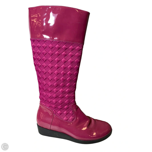 Boots Knee Flats By Cole-haan In Pink, Size: 8.5